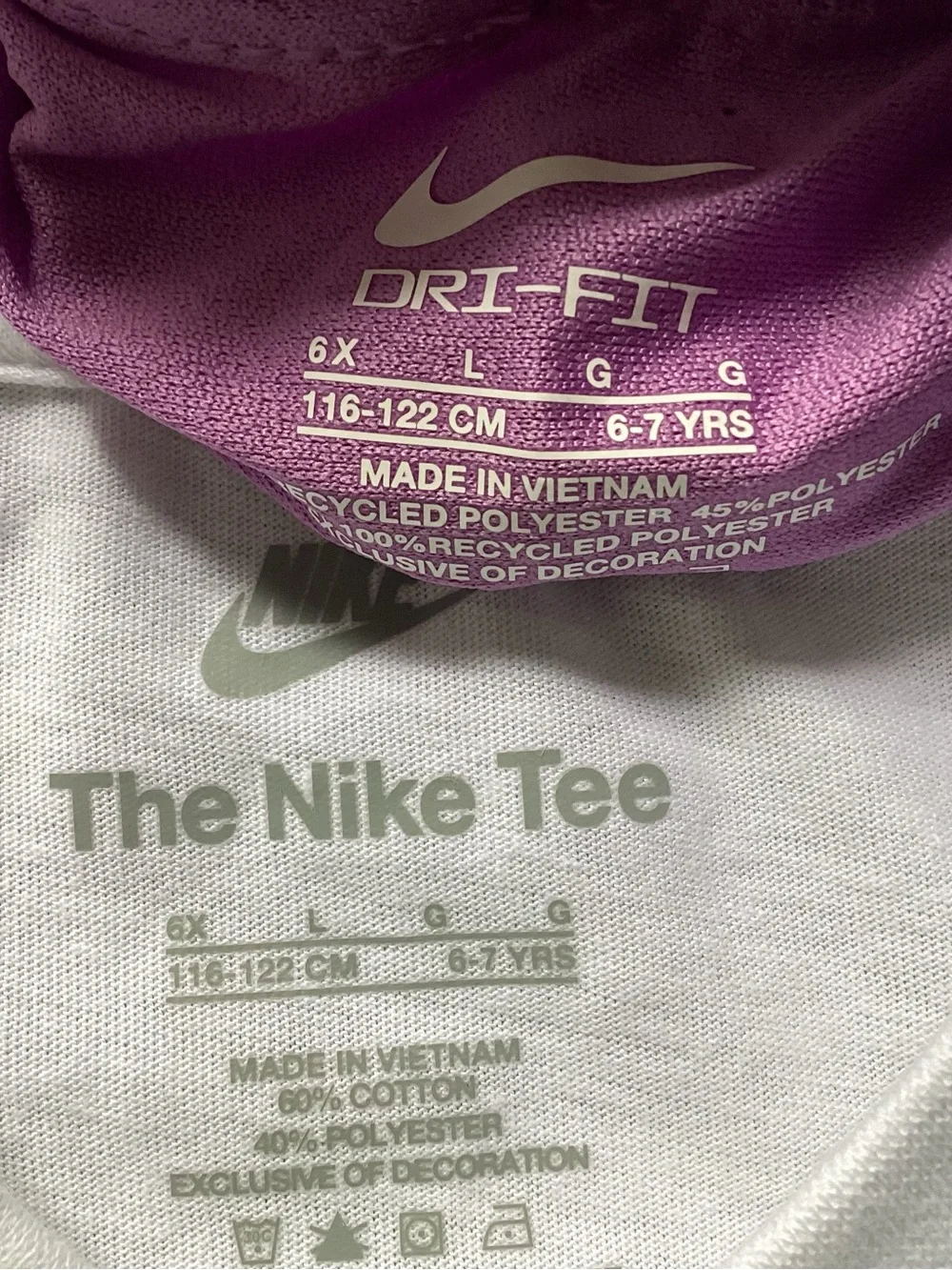 Nike Girls shorts outfit size 6X(NWT) ~PRICE IS FIRM,  NO OFFERS~ - Picture 4 of 4